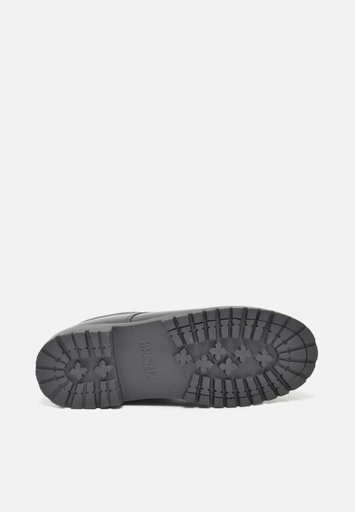 Bronx - Pluto youth action lace up - black