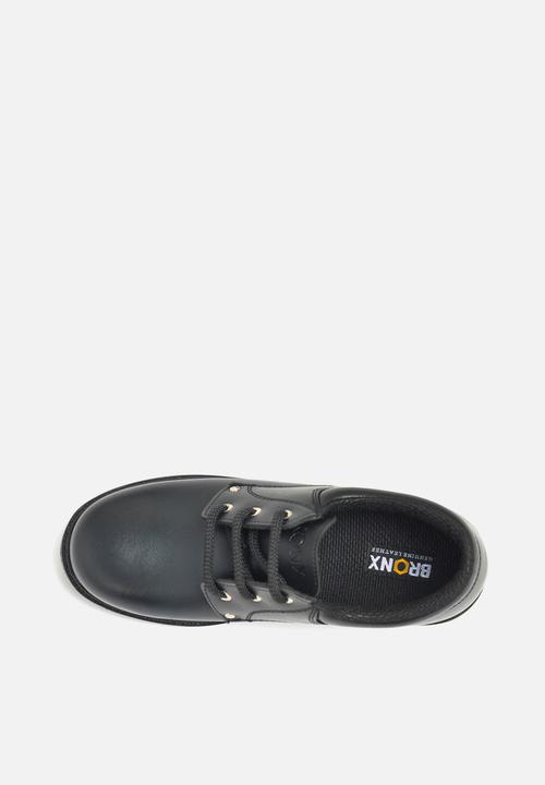 Bronx - Pluto youth action lace up - black