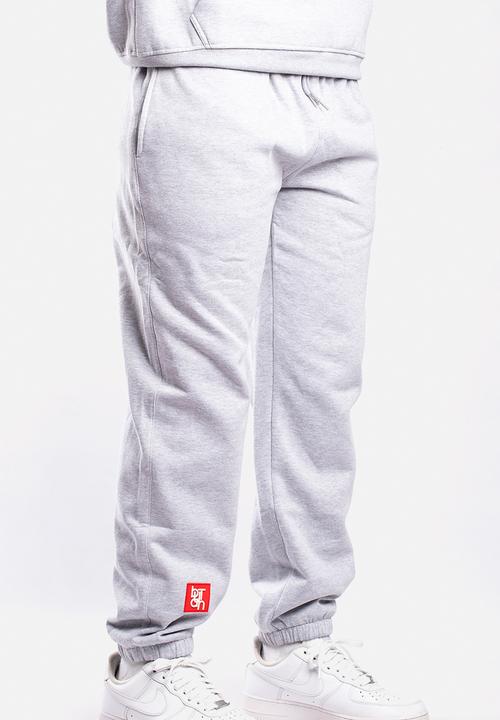 Butan - Classic connections sweatpants - grey melange