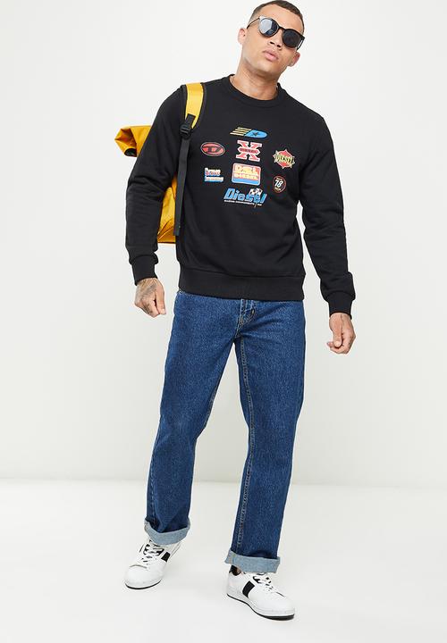 Diesel  - S-ginn-k24 sweater - black