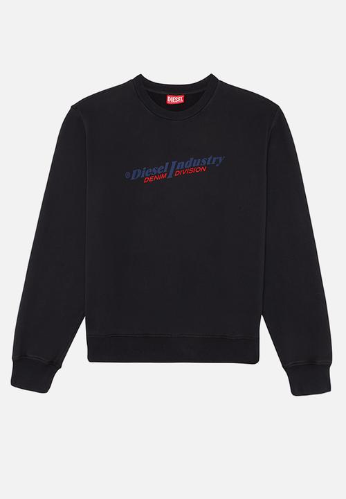 Diesel  - S-ginn-ind sweatshirt - black 
