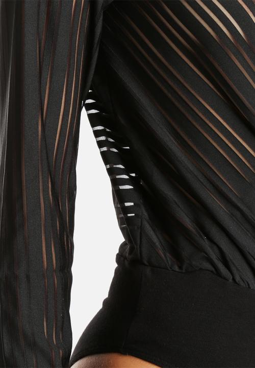 Bardot - Stripe Bodysuit