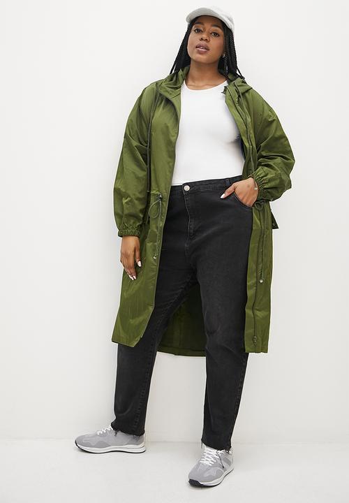 Superbalist - Midi parka - new olive
