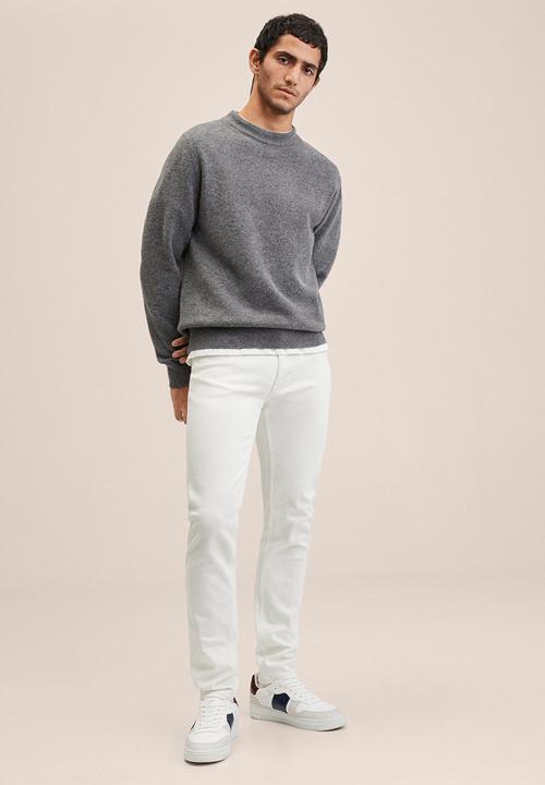 MANGO - Billy  skinny jeans - off white 