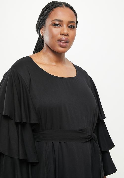 AMANDA LAIRD CHERRY - Plus cairn dress - black