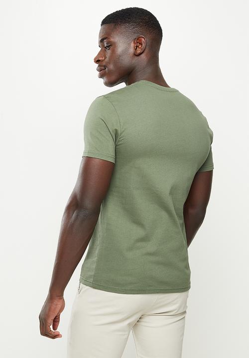 POLO - Men pjc big pony short sleeve tee - green