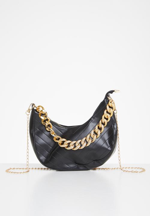 Superbalist - Cindy baguette bag - black