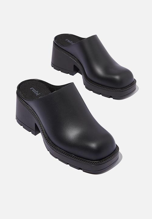 Cotton On - Carlette clog heel - black
