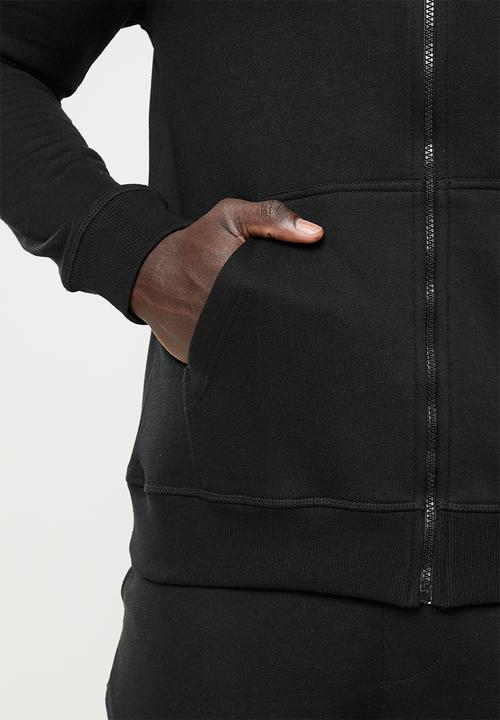 Wolf Rock - Core zip through - black