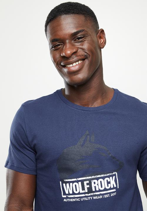 Wolf Rock - Official wolf - navy