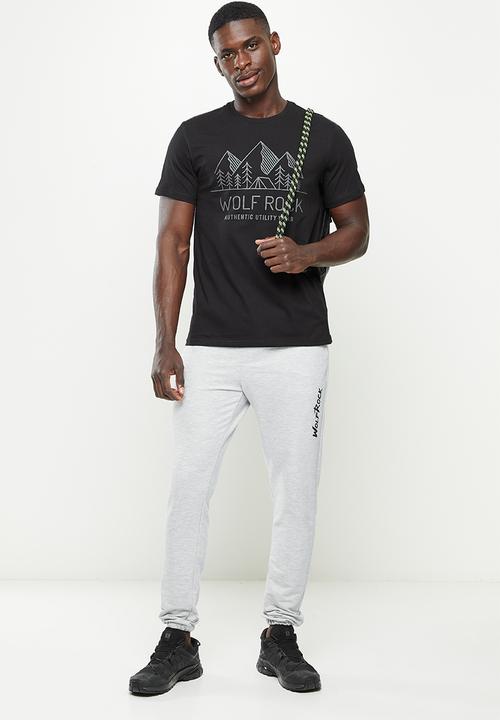 Wolf Rock - Mountain range - black