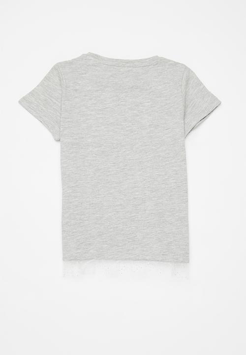 GUESS - Kids short sleeve T-shirt - grey