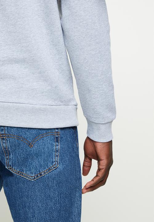 POLO - Crest Embro sweatshirt - grey