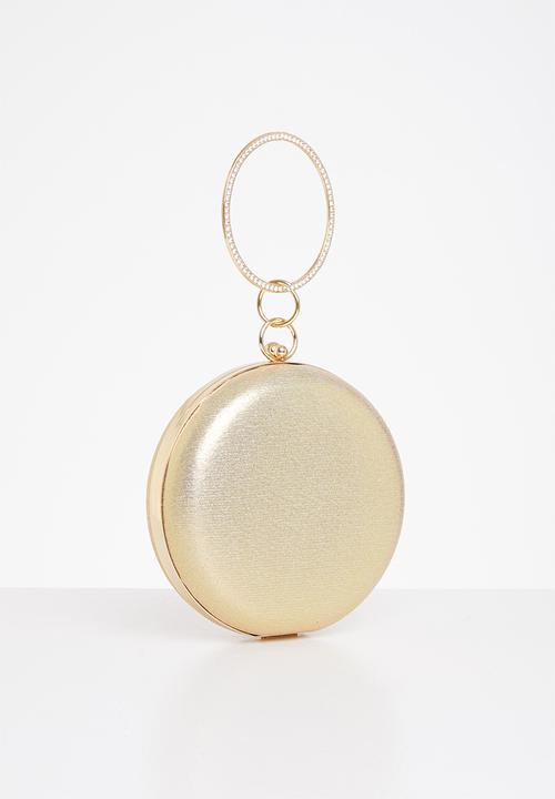 dailyfriday - Circular clutch bag - gold