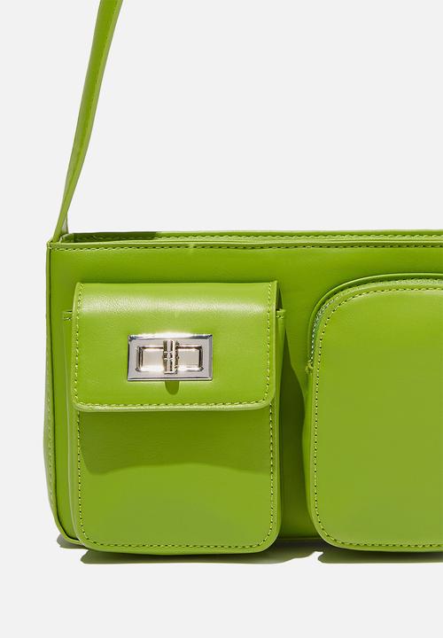 Rubi - Molly shoulder bag- smooth green
