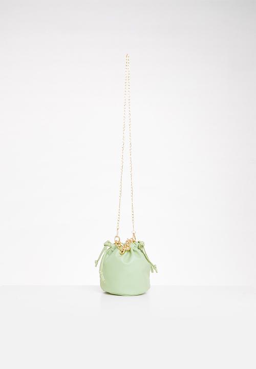 dailyfriday - Drawstring bucket bag - sage