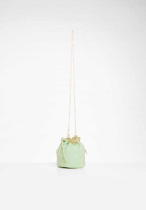 dailyfriday - Drawstring bucket bag - sage