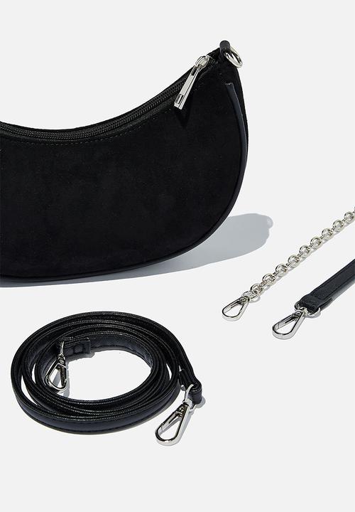 Rubi - Sadie strap shoulder bag - black micro
