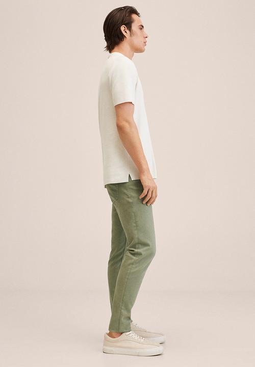 MANGO - Billy skinny jeans - khaki