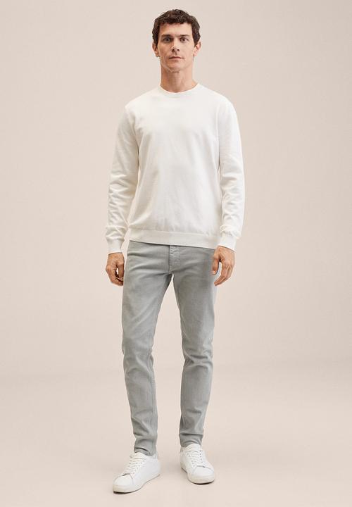 MANGO - Billy skinny jeans - grey