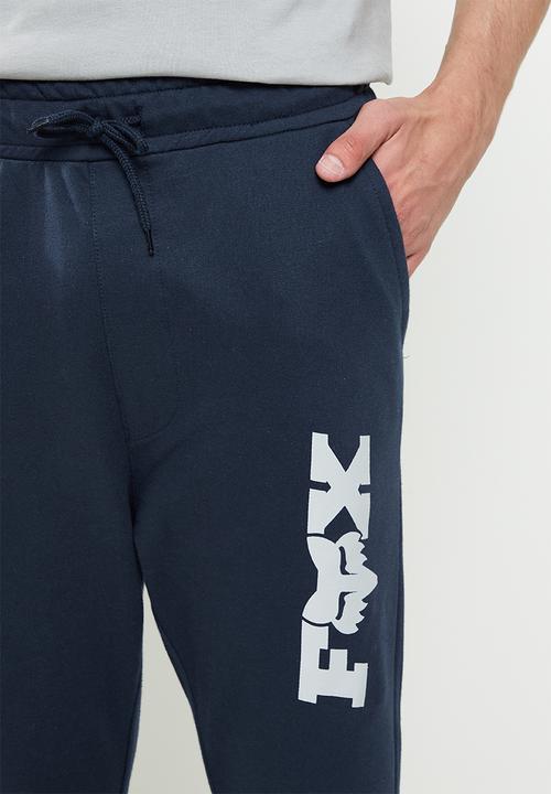 Fox - Lateral fleece jogger - navy