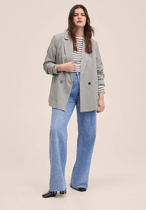 MANGO - Plus blazer charlott - mid blue