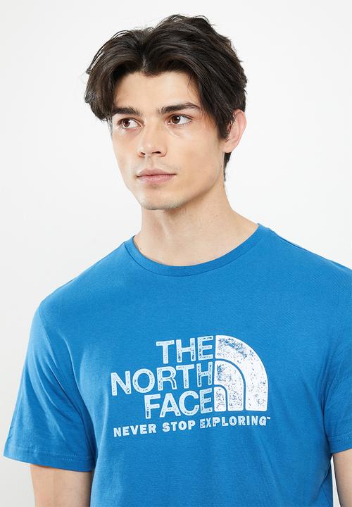 The North Face - M short sleeve rust 2 tee - blue