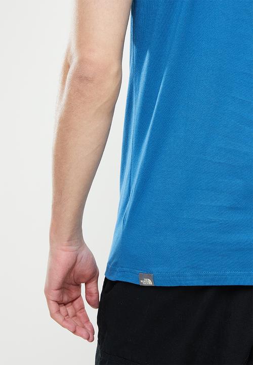 The North Face - M short sleeve rust 2 tee - blue