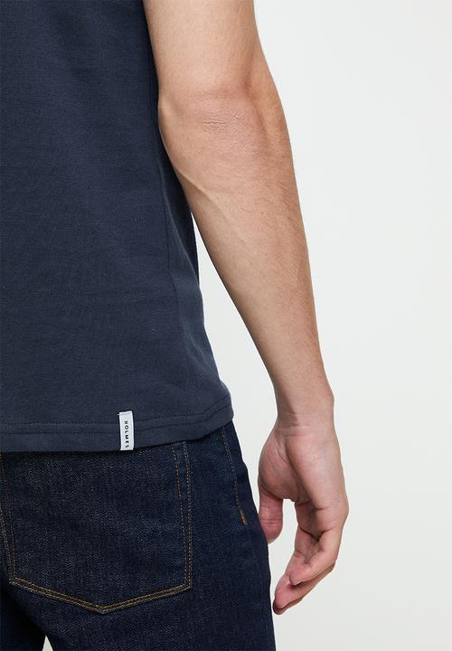 Holmes Bro's - H waves t - navy blazer