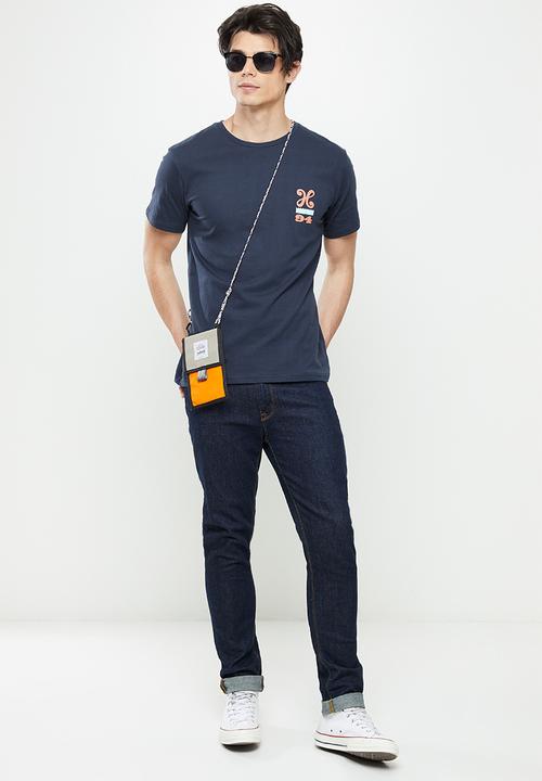Holmes Bro's - H waves t - navy blazer