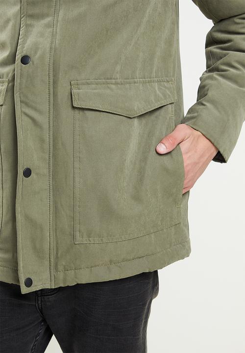 Cotton On - Beckley parka - military