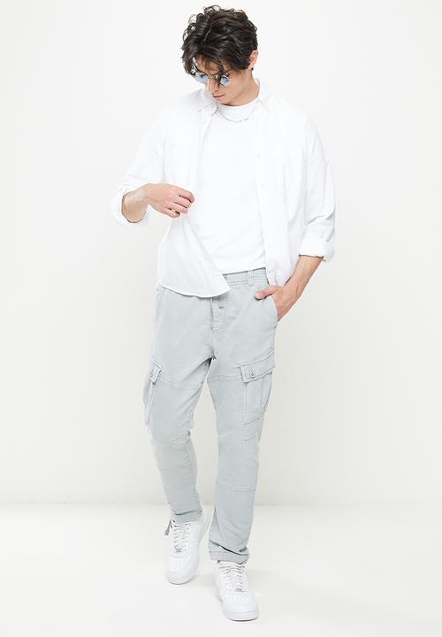 Cotton On - Military cargo pant - overcast grey