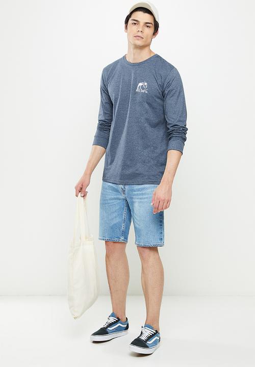 O'Neill - Amped long sleeve tee  - navy melange