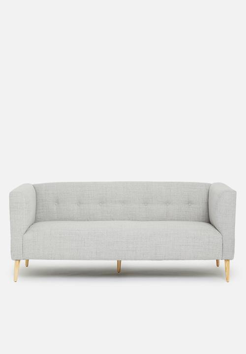 Sixth Floor - Rose 3 seater - grey