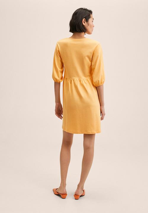 MANGO - Dress serenade - light pastel orange