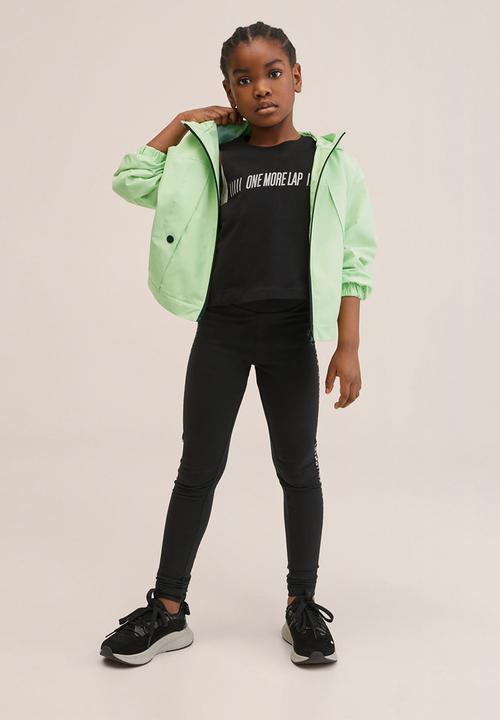 MANGO - Jacket selena - green