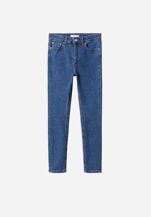 MANGO - Jeans skinny - dark blue