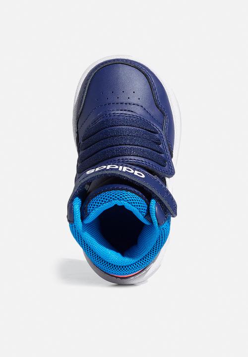 adidas Originals - Hoops mid 3.0 ac i - dark blue/blue rush/turbo