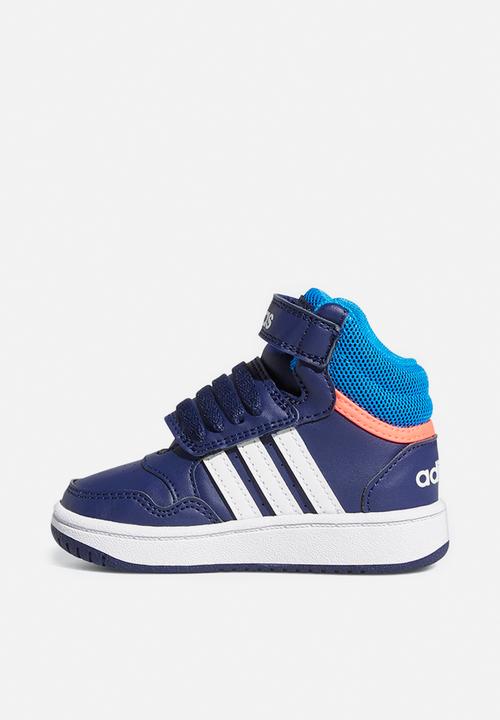 adidas Originals - Hoops mid 3.0 ac i - dark blue/blue rush/turbo