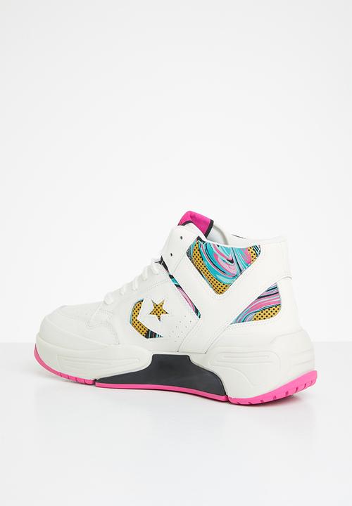 Converse - Weapon cx mid - throwback craft - vintage white/prime pink/black