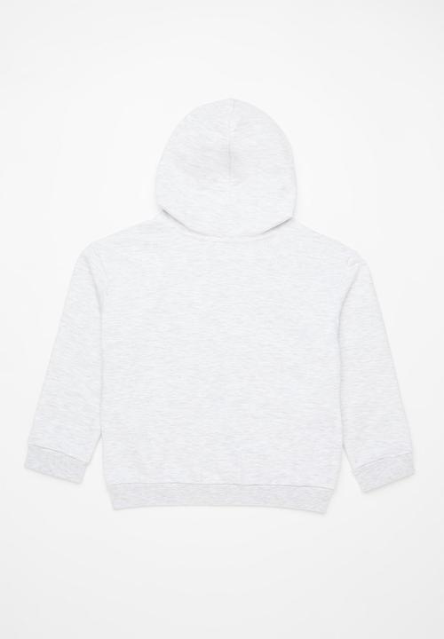 Pop Candy - 2 Pack hooded sweatshirt - light blue & cream