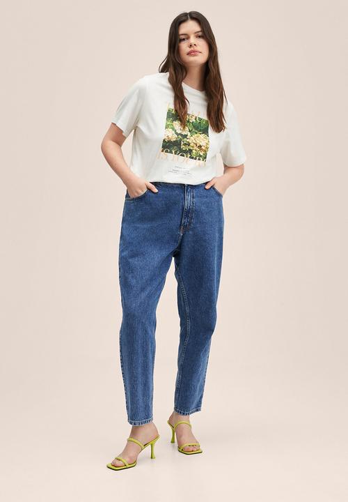 MANGO - Plus T-shirt - white