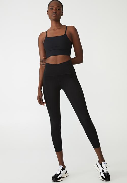 Cotton On - Compression 7/8 tight - black