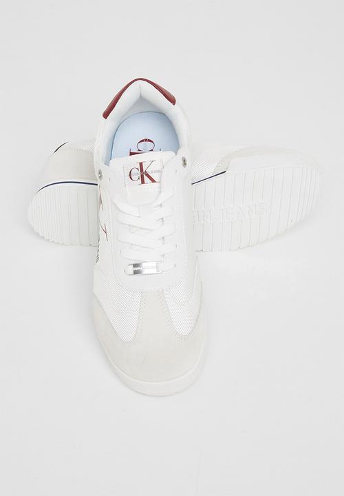 Calvin Klein - Ck low profile sneaker laceup mens - white