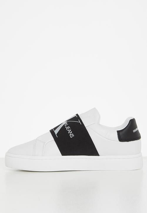 Calvin Klein - Ck cupsole elastic sneaker womens - white