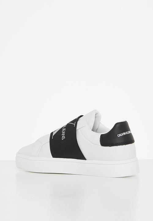 Calvin Klein - Ck cupsole elastic sneaker womens - white