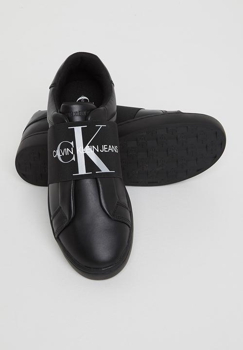 Calvin Klein - Ck cupsole elastic sneaker womens - black