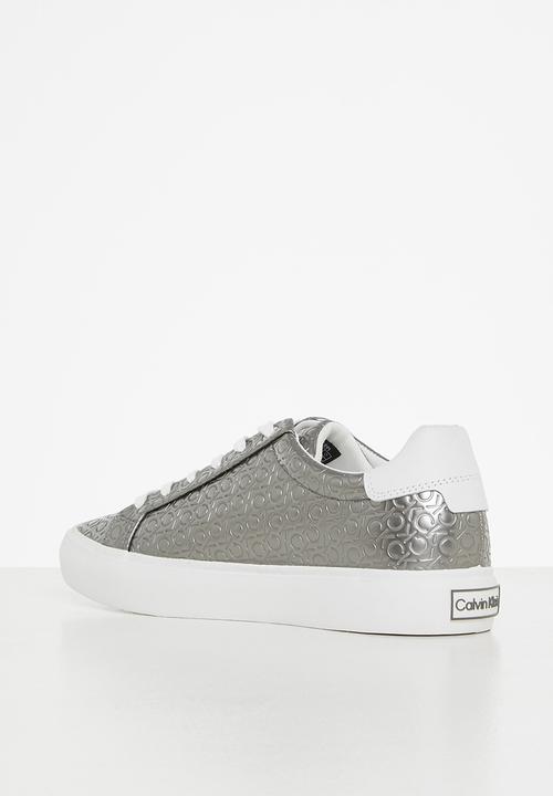 Calvin Klein - Ck vulc lace up mboss mono womens - silver