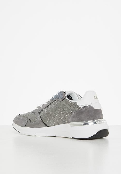 Calvin Klein - Ck flexi runner lace up mono mix womens - silver