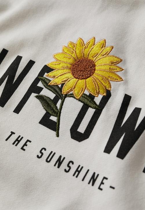 MANGO - Sweatshirt girasol - white